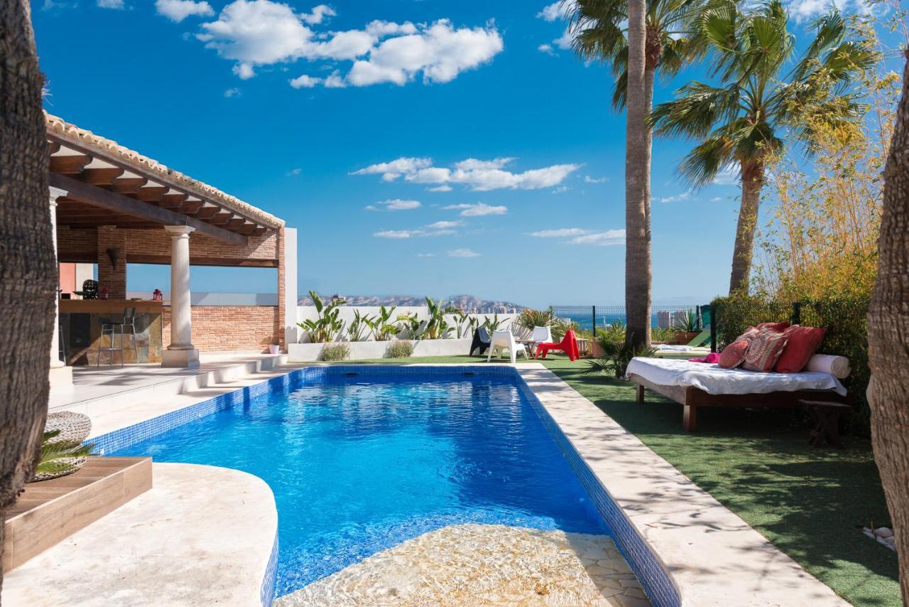 Villa Exclusiva Con Espectaculares Vistas Al Mediterraneo 卡拉德费斯特拉特 外观 照片