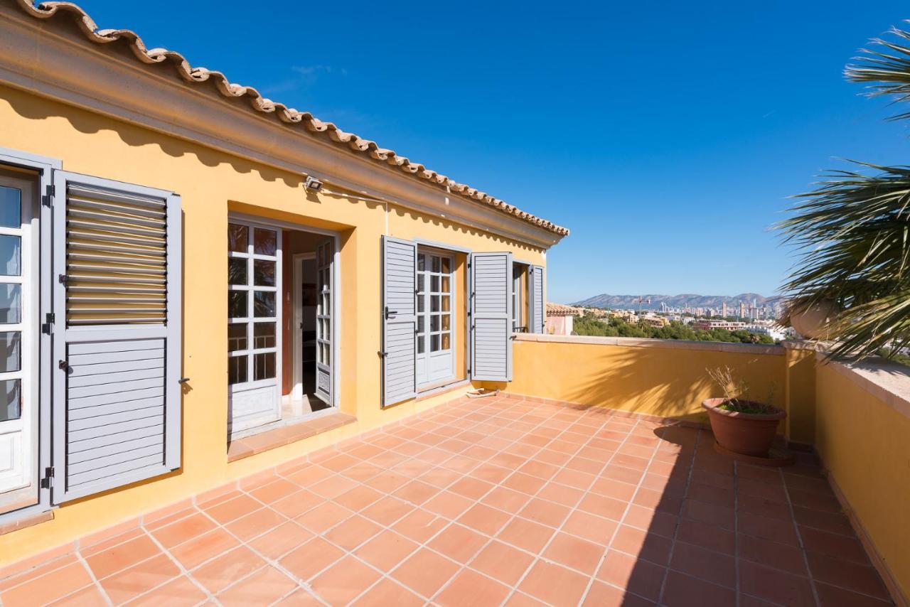 Villa Exclusiva Con Espectaculares Vistas Al Mediterraneo 卡拉德费斯特拉特 外观 照片