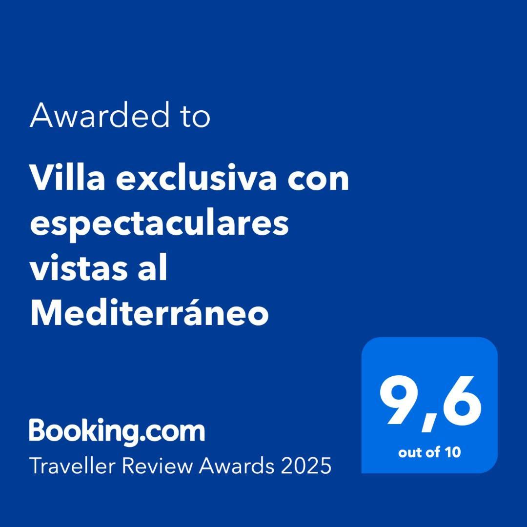 Villa Exclusiva Con Espectaculares Vistas Al Mediterraneo 卡拉德费斯特拉特 外观 照片